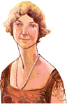 illo of Mabel Smith Douglass